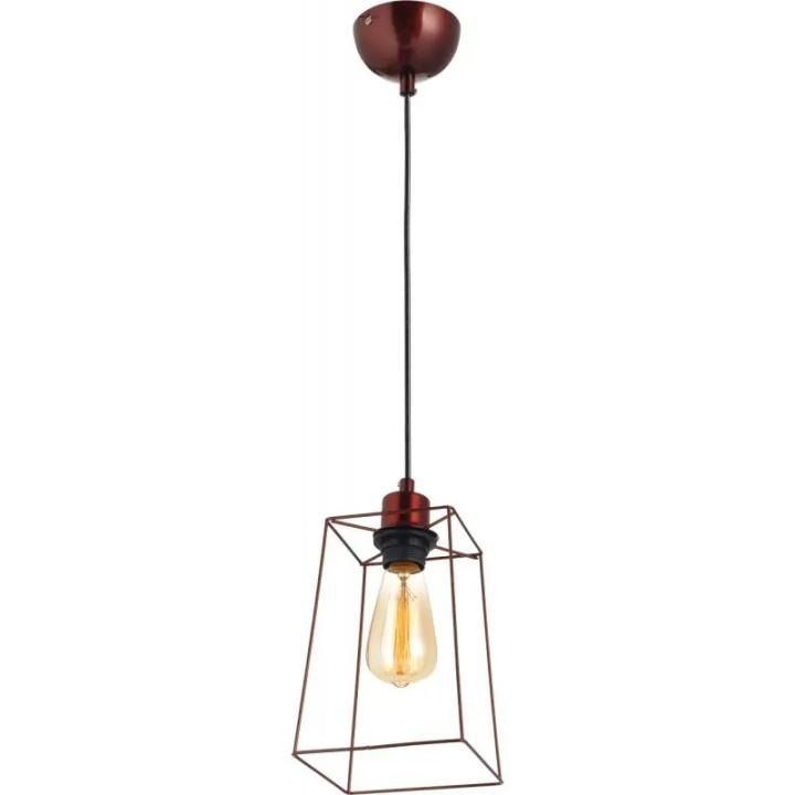 Produto Nova Luz: PEND.ALDEBARAN AÇO 1XE-27 CAFE R=484060007 AVANT